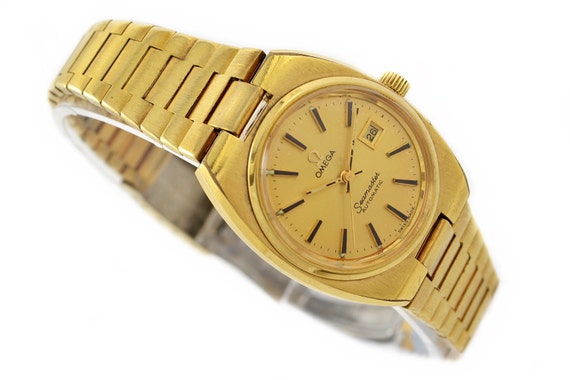 Vintage Omega Seamaster Cal.684 Gold Plated Automatic Ladies Watch 1284 -  Make me an offer!