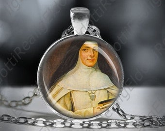 St. Mary Euphrasia Pelletier Catholic Christian Medal Pendant Patron Saint Marie Religious Jewelry