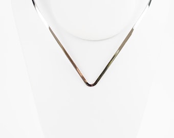 P66 Choker Elegant Taxco Mexican 925 Sterling Silver Mexico