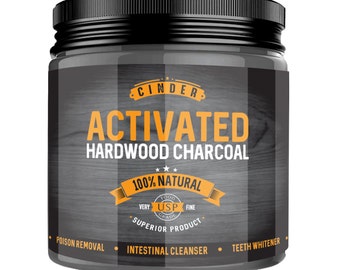 Activated Charcoal Powder Hardwood Derived - Activated Charcoal Powder