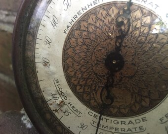 FREE SHIPPING - Beautiful Vintage Barometer