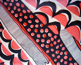Silk Abstract Print Fabric By The Yard Free Shipping