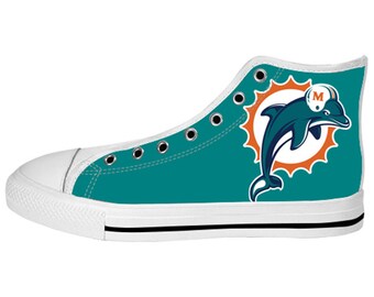 custom miami dolphins shoes