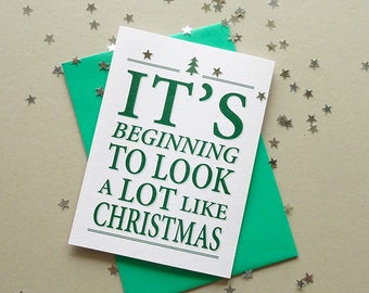 Christmas Cards, Christmas Card Set, 6 Cards, Holiday Card Set, Happy Holidays, Christmas Card Pack, Christmas Wishes, Cards For Christmas