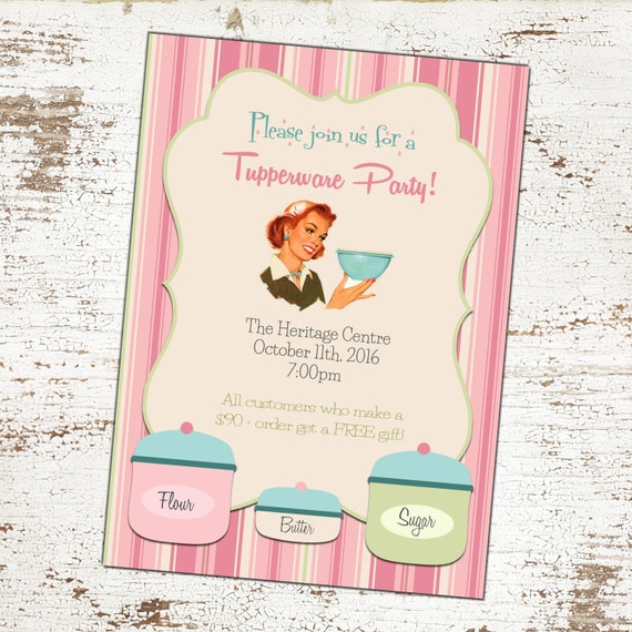 Free Tupperware Invitations 10