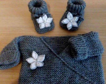 life jacket baby booties size 0/3 months