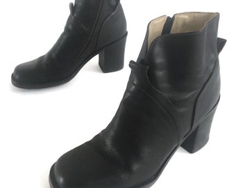 3 inch heel boots | Etsy