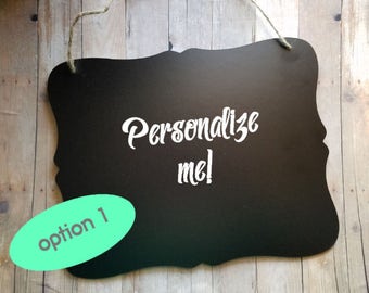 1 Personalized Wedding Sign - Flower Girl Sign - Ring Bearer Sign - Make It Yours! - Cute Sign - Ring Bearer - Groom - Bride - Wedding Decor