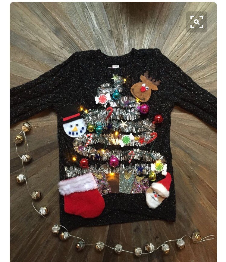 Custom Ugly Christmas Sweater 3D/ christmas tree Xmas