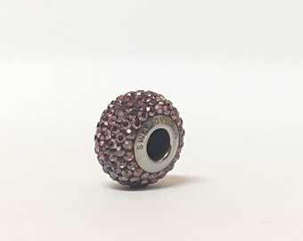 Swarovski Beads For Pandora Bracelets x1 European Beads Swarovski Charms Crystal, Pandora Style Charms for European Pandora Charm Bracelet