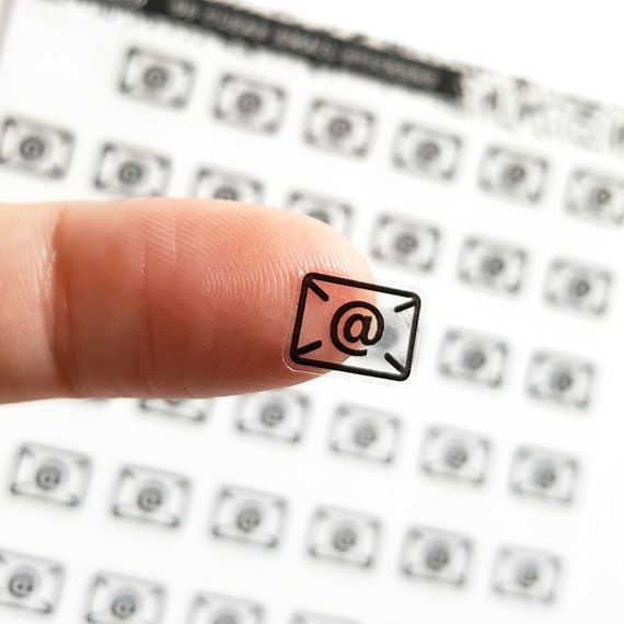 56 Email Stickers Email Planner Stickers Mail Stickers Work