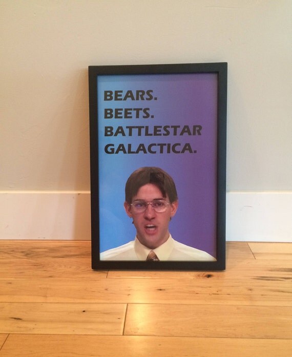 Jim Halpert Bears Beats Battlestar Galactica The Office
