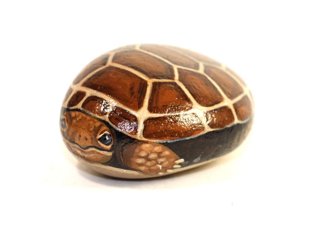 Pintado de turtle rock roca tortuga piedra de la Tortuga
