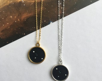 CANCER NECKLACE. zodiac jewellery - cancer constellation necklace - cancer zodiac necklace - cancer star sign necklace - zodiac - astrology