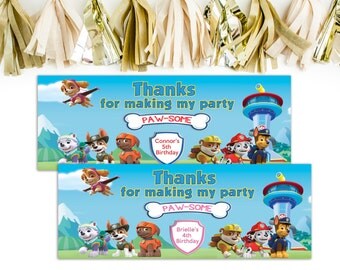Paw patrol treat | Etsy