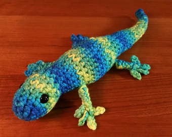 Crochet gecko | Etsy