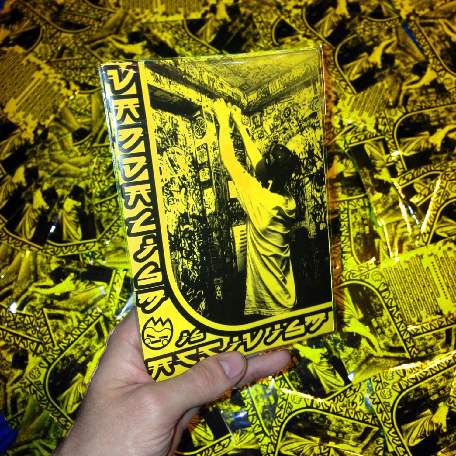 Vandalism is Activism Sticker Pack yellow issue