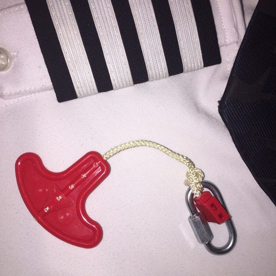 Aircraft Life Jacket Key Chain