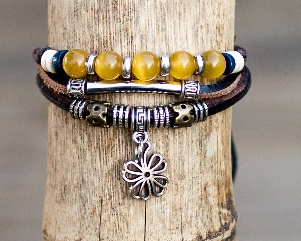 Hippie Bracelet // Multistrand Bracelet // Gypsy Bracelet