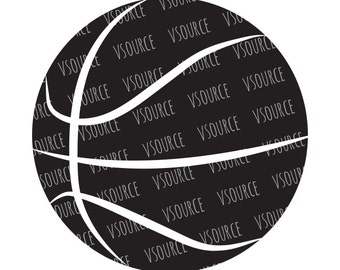 Svg - Basketball SVG - Basketball SVG Files for Cricut and Silhouette - Basketball Cut Files - Basketball Clipart - Basketball