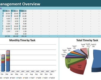 excel time management template