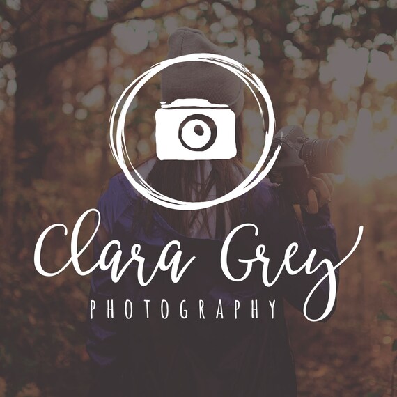 Camera Photography Logo and Watermark Photographer Logo