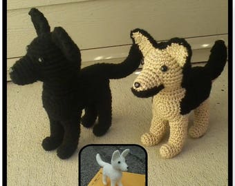 white german shepherd plush