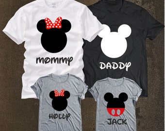 Disney Family Shirts,Matching Family Disney Shirts,Personalized Disney Shirts for Family and Women,Family Shirts,Family Shirt,Quality SHirt