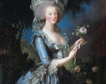 Portrait of Marie Antoinette, 1783, Élisabeth Vigée Le Brun