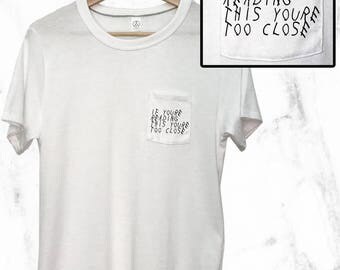 If You're Reading This - Drake Shirt - Pocket Tee - Drake Shirts - Graduation Drake - Drake Revenge Merch - OVO - Octobers Very Own - Drizzy