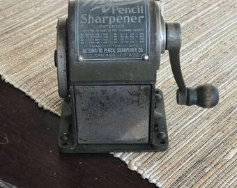 Antique Wizard Pencil Sharpener