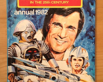 Vintage buck rogers annual book 1982
