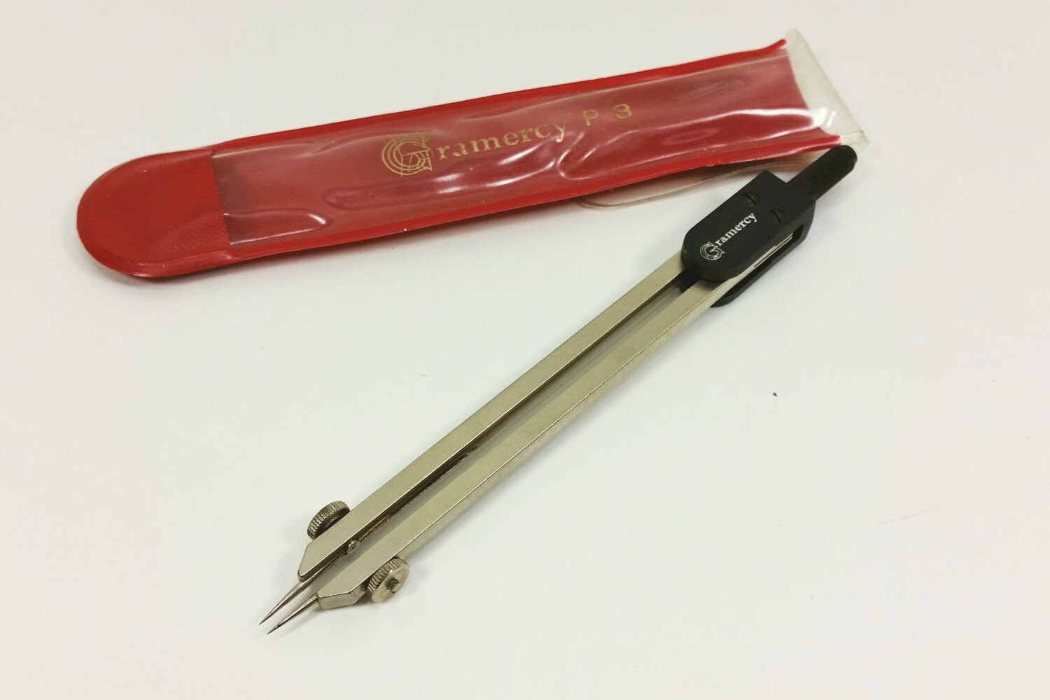 Vintage Drafting Tool Caliper Metal Compass Circles Measuring