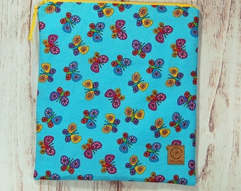 Gallon Size Reusable Bag - Butterflies