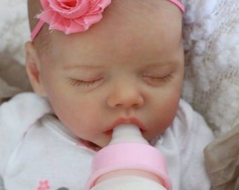 CUSTOM* Reborn Baby Newborn Doll, "TWIN A" by Bonnie Brown, Choose Hair Color/Gender!
