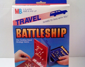 Milton Bradley Travel Game, BATTLESHIP