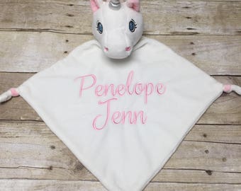 Personalized lovey, Personalized baby gift, Baby blanket