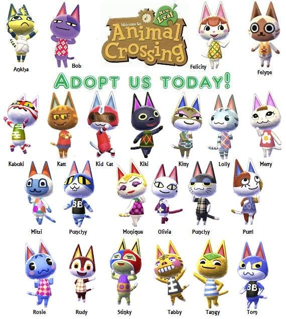 Villager Adoption: Have Your Favorite Cat Move In Today