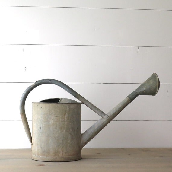 Vintage German BAT Watering Can Watering Can Galvanized Zinc