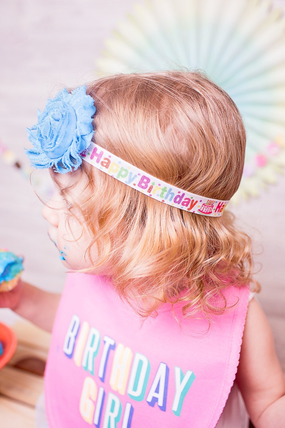 Happy Birthday headband baby headband toddler headband girls