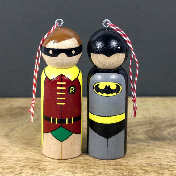 batman robin ornaments superhero ornaments christmas batman robin ornaments superhero ornaments christmas