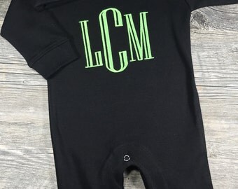 baby newborn shower gift monogrammed personalized outfit coming
