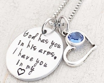 Sympathy Jewelry Gift -Mothers Memorial Necklace - Miscarriage Jewelry - Bereavement Gift - Miscarriage Necklace - Loss of a Child Jewelry