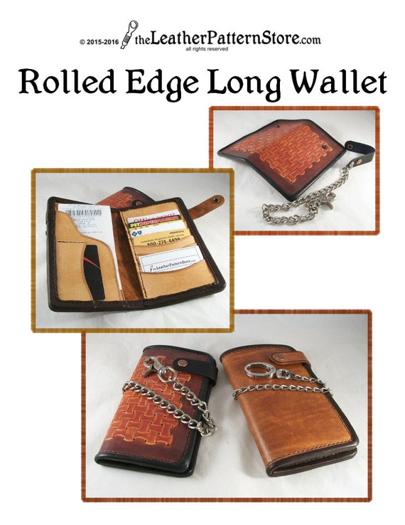 Leather Long Wallet Pattern Literacy Basics