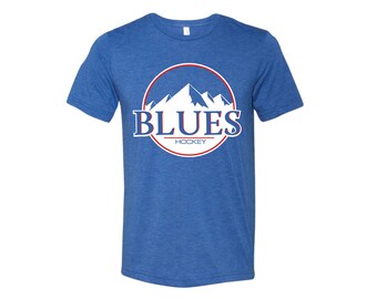 blues busch shirt