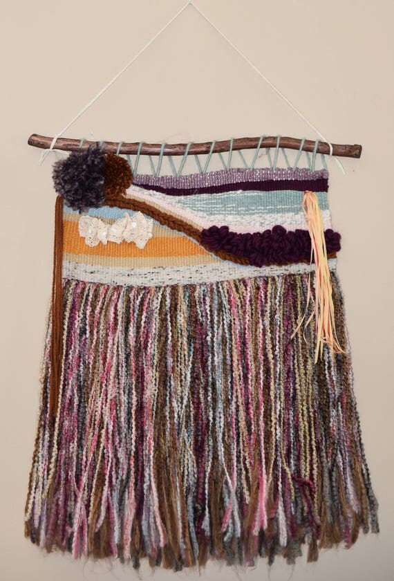 Loom Weaving Wall Hanging/Large