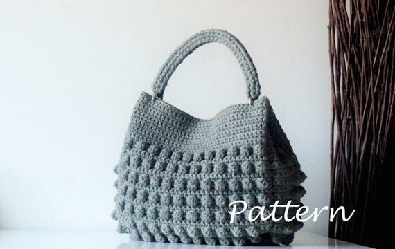 CROCHET PATTERN Crochet Bag Pattern Tote Pattern crochet purse