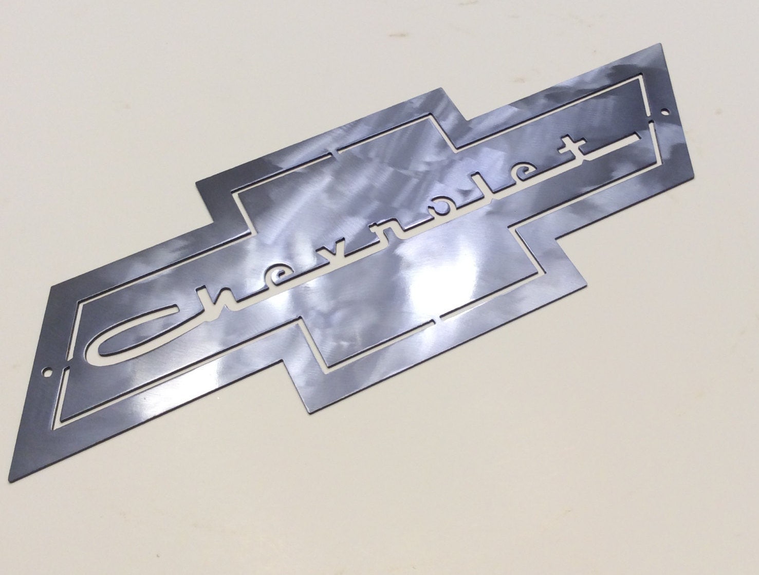 chevy bow tie metal art chevrolet cars mechanic wall art