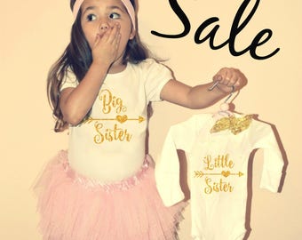 BIG Sister shirt big sister little sister outfits shirt promoted big sister announcement big sister gift matching big sister little sister
