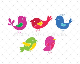 Birds SVG cut files for Cricut, Silhouette and other Vinyl Cutters, svg files